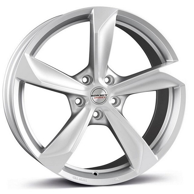 Литі диски Borbet S R19 W8.5 PCD5x114.3 ET40 DIA72.6 (brilliant silver)-зображення-1