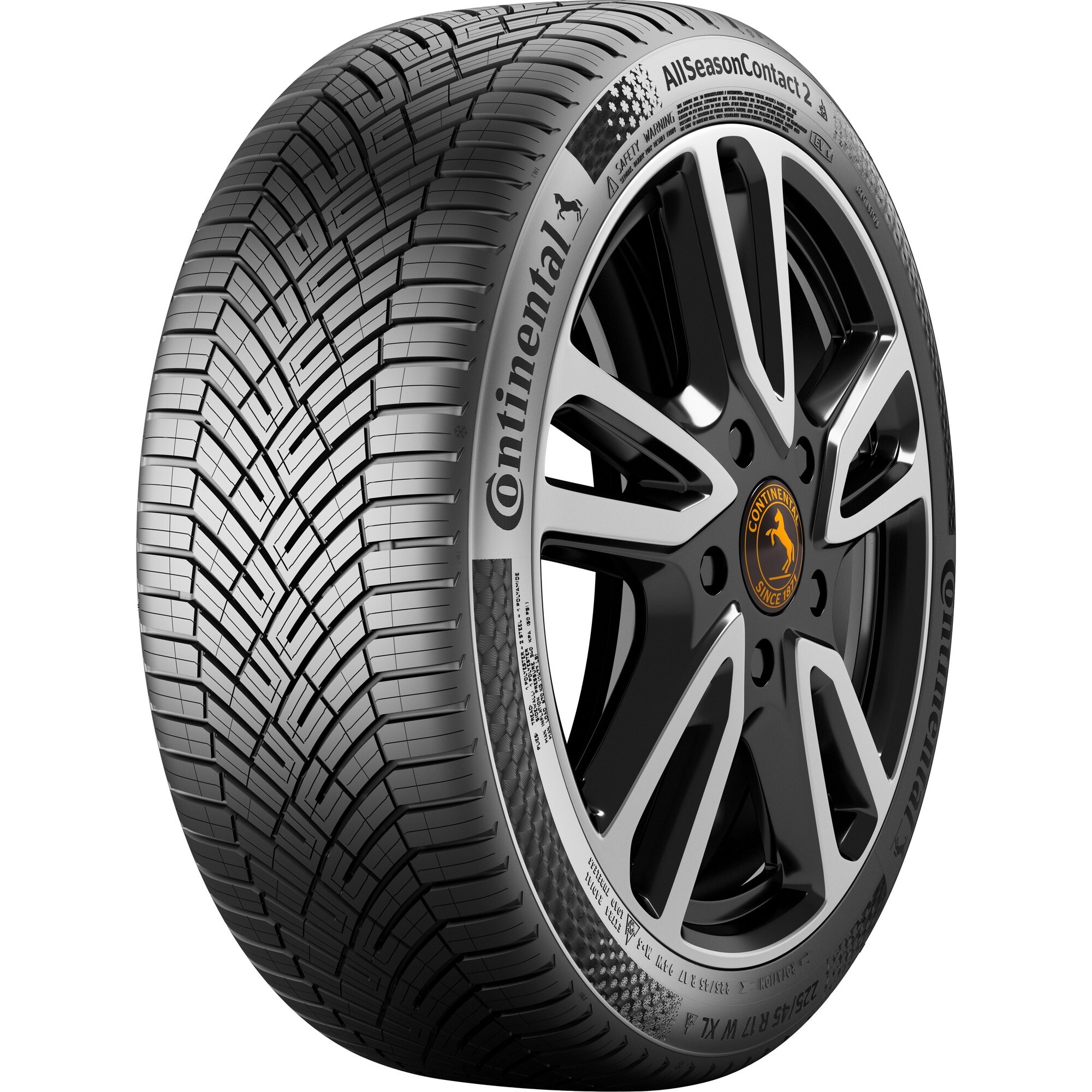 Всесезонні шини Continental AllSeasonContact 2 215/60 R17 96H Всесезонні шини Continental AllSeasonContact 2 215/60 R17 96H