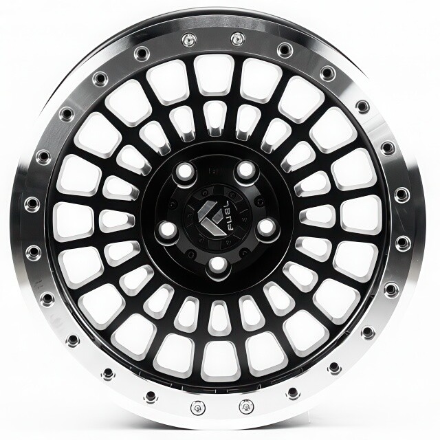 Литі диски Off Road Wheels OW2114 R18 W8.5 PCD5x127 ET-12 DIA71.6 (matt black lip polished)