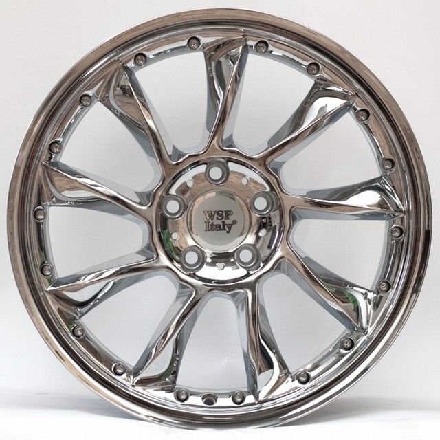 Литі диски WSP Italy Mercedes (W729) Madrid R20 W8.5 PCD5x112 ET35 DIA66.6 (silver polished)