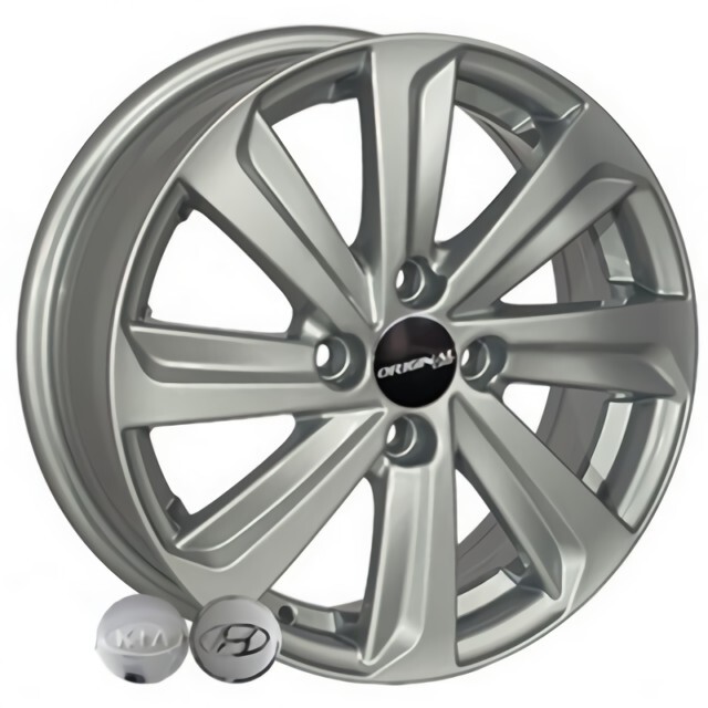 Литі диски Replica Toyota (BK736) R15 W5.5 PCD4x100 ET45 DIA54.1 (silver)