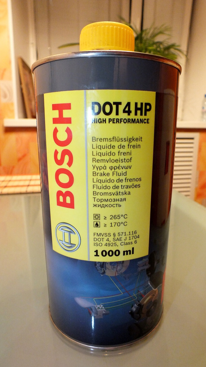 Рідина гальмівна "Bosch" Dot-4 1.0 л (1 987 479 002 (107))