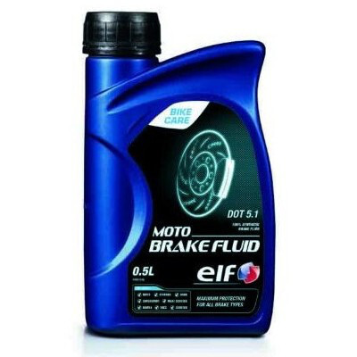 Моторне масло Elf Moto Brake Fluid DOT 5.1 (0,5 л)-зображення-1