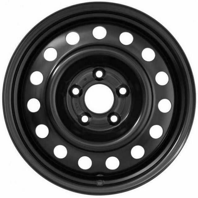 Сталеві диски ALST (KFZ) 8325 Ford R16 W6.5 PCD5x108 ET50 DIA63.4 (black)-зображення-1