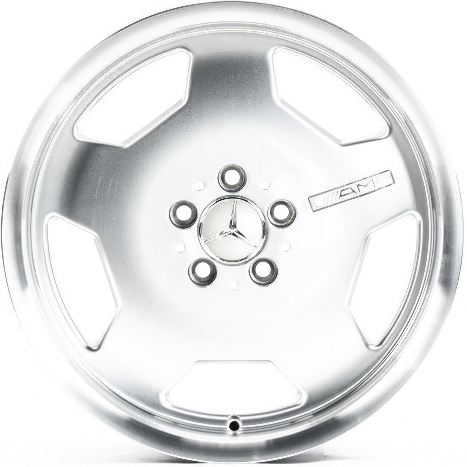 Mercedes (MR25077) hyper silver machined lip Литі диски Replica Mercedes (MR25077) R18 W8 PCD5x112 ET40 DIA66.6 (hyper silver machined lip)