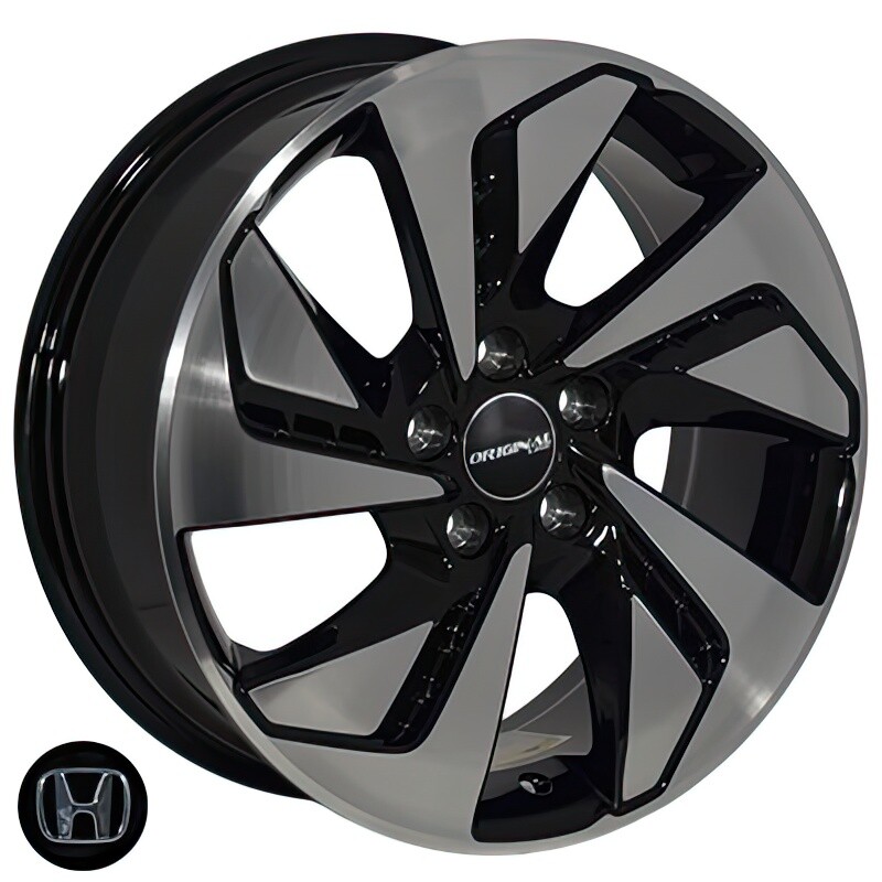 Литі диски Replica Honda (TL5849) R18 W7 PCD5x114.3 ET50 DIA64.1 (BMF)
