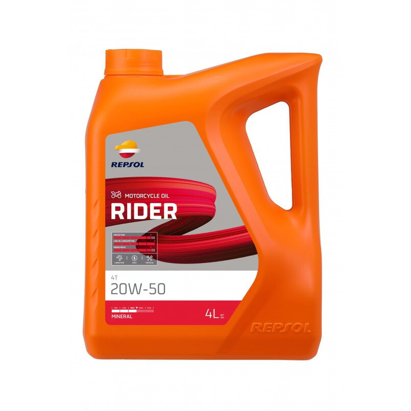 Моторна олія Repsol Rider 4T 20W-50 (4л.)