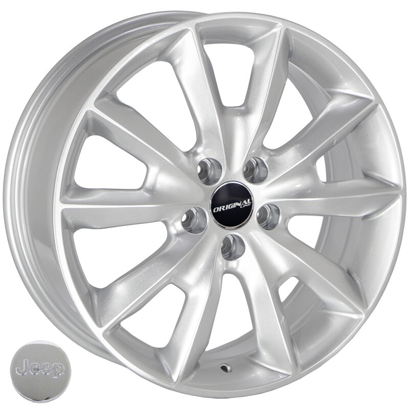 Литі диски ZF FBX055 R18 W7 PCD5x110 ET41 DIA65.1 (silver)-зображення-1