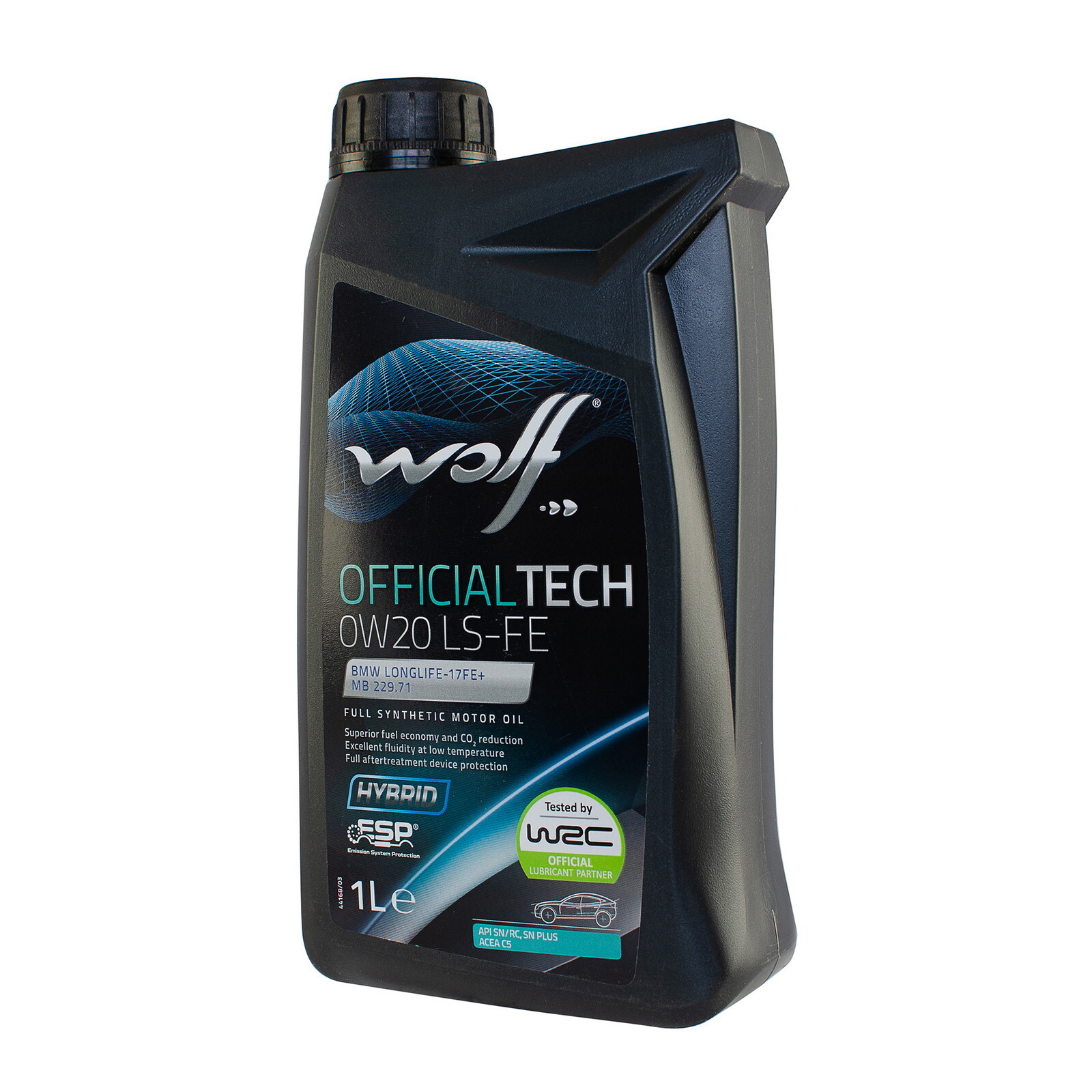 Моторна олива Wolf Officialtech 0W-20 LS-FE (1л.)
