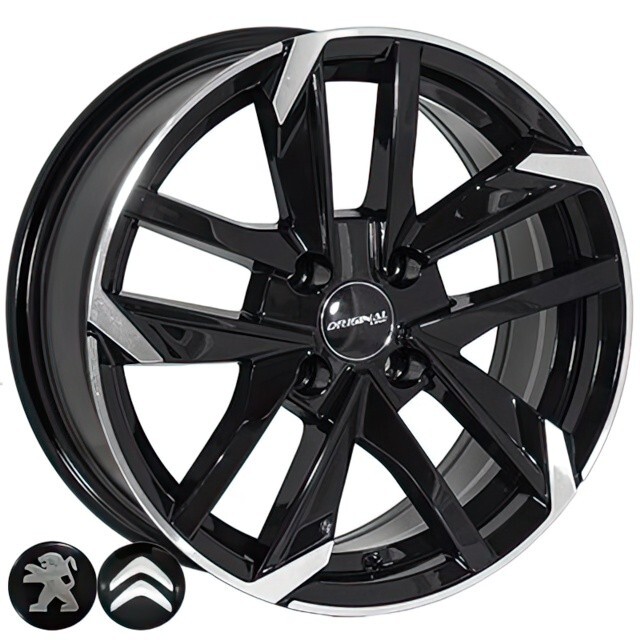 Литі диски ZW BK5788 R16 W7 PCD4x108 ET25 DIA65.1 (BP)-зображення-1