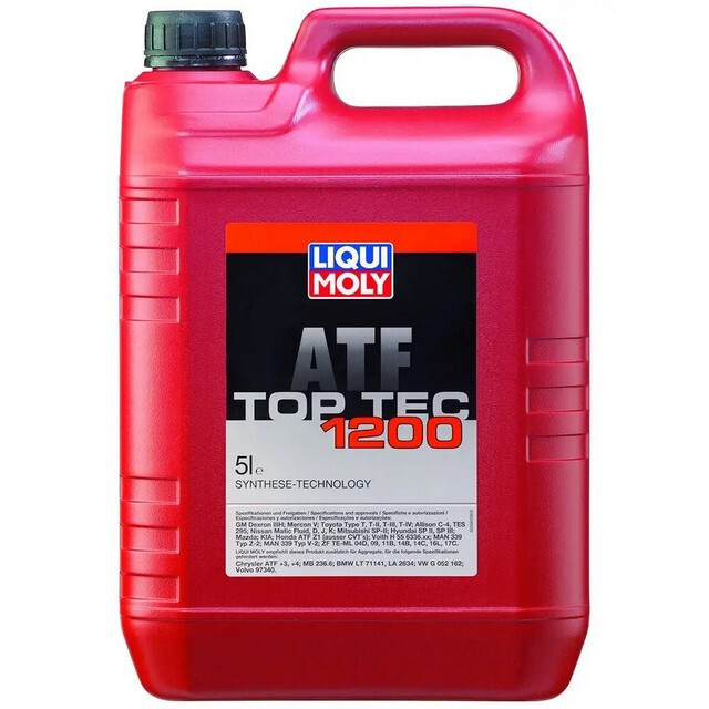 Трансмісійна олива Liqui Moly Top Tec ATF 1200 (5л.)