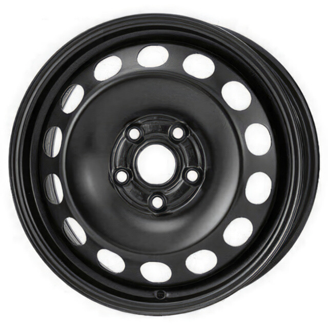 Сталеві диски ALST (KFZ) 6215 R14 W5.5 PCD4x108 ET24 DIA65.1 (black)