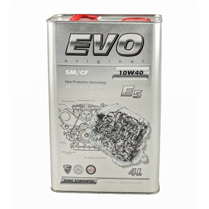 Моторне масло Evo E5 10W-40 (4л.)-зображення-1