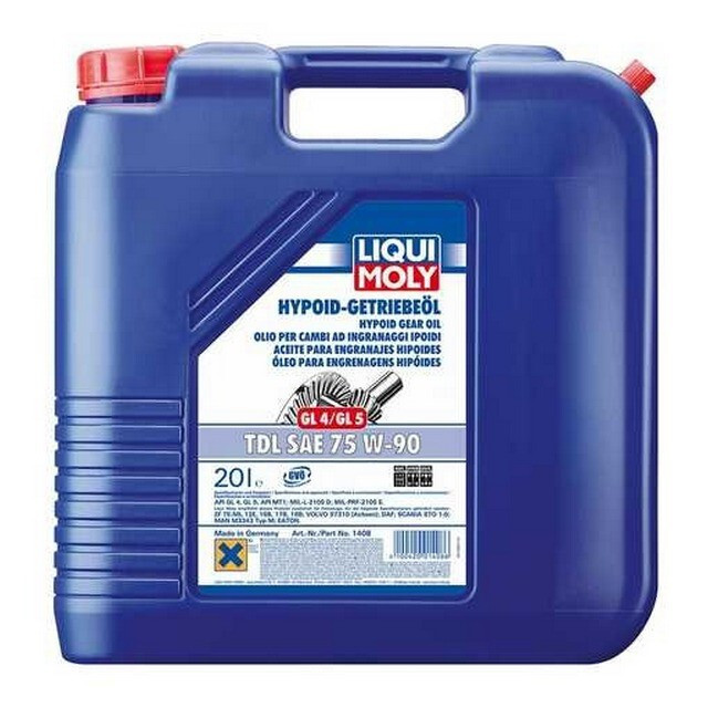 Трансмісійна олива Liqui Moly Hypoid-Getriebeoil GL4/GL5 TDL SAE 75W-90 (20л.)