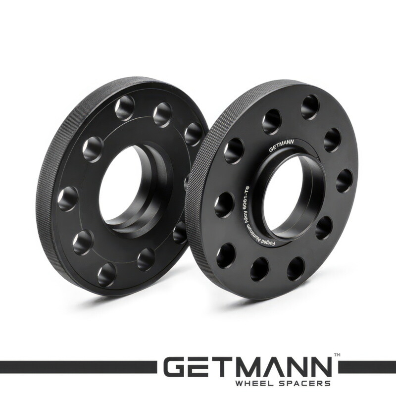 Проставка автомобільна GETMANN H = 15 мм PCD5x114.3 DIA60.1 Кована Чорна