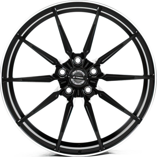 Литі диски WS Forged WS-143C R19 W8 PCD5x112 ET20 DIA66.45 (satin black milling rim)-зображення-1
