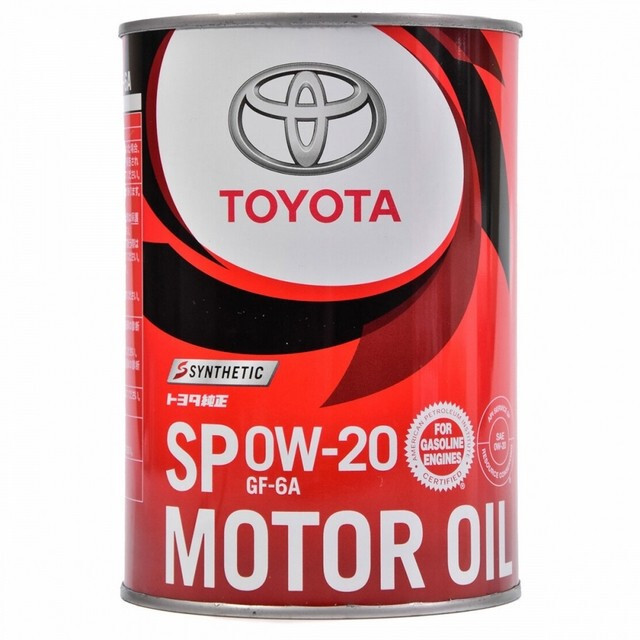 Моторна олія Toyota Motor Oil SP/GF-6A 0W-20 Japan (1л.)-зображення-1