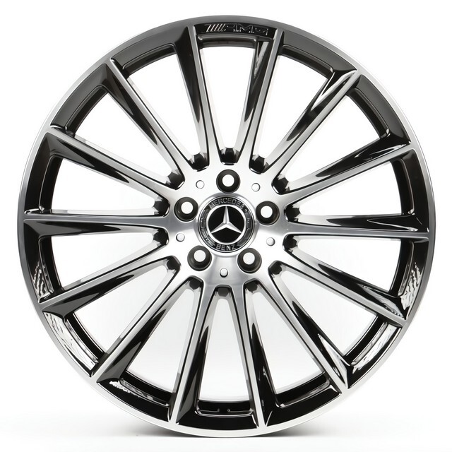 Литі диски Replica Mercedes (MR580) R20 W9 PCD5x112 ET34 DIA66.6 (BKF)