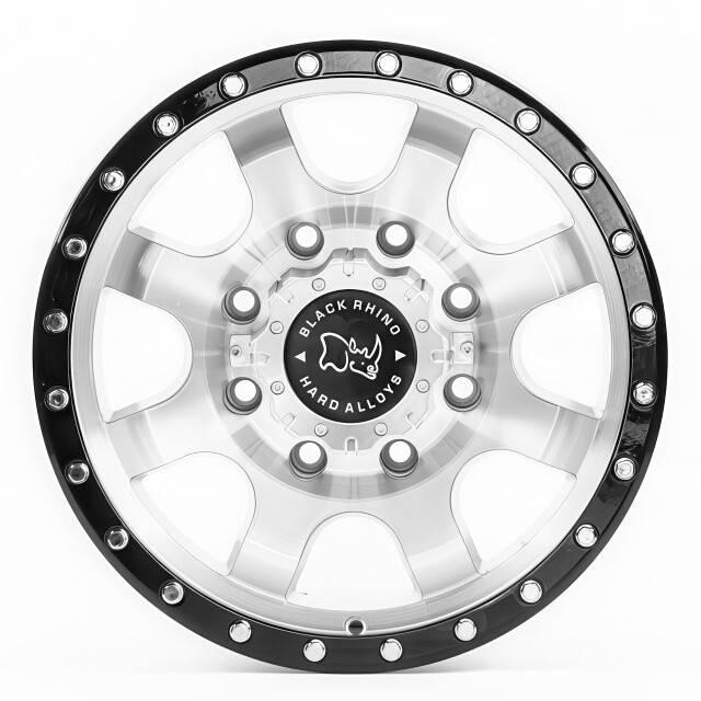 Литі диски Off Road Wheels OW934 R17 W9 PCD8x180 ET0 DIA124.3 (polished black lip)