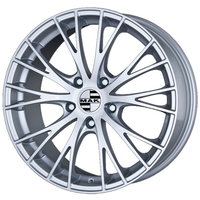 Литі диски Mak Rennen R19 W9 PCD5x112 ET21 DIA66.6 (silver)-зображення-1