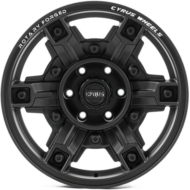 Литі диски Off Road Wheels OW126 R18 W8 PCD6x139.7 ET0 DIA110.1 (matt black)