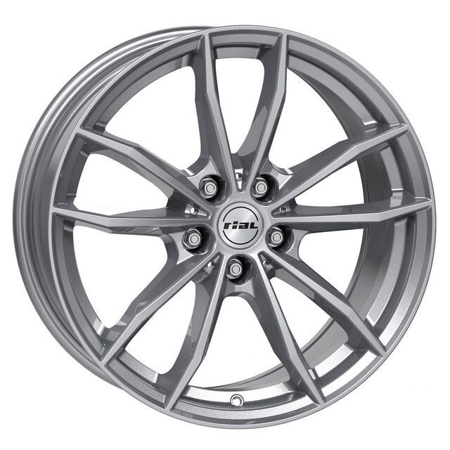 Литі диски Rial X12 R18 W8 PCD5x112 ET15 DIA66.6 (grey)-зображення-1