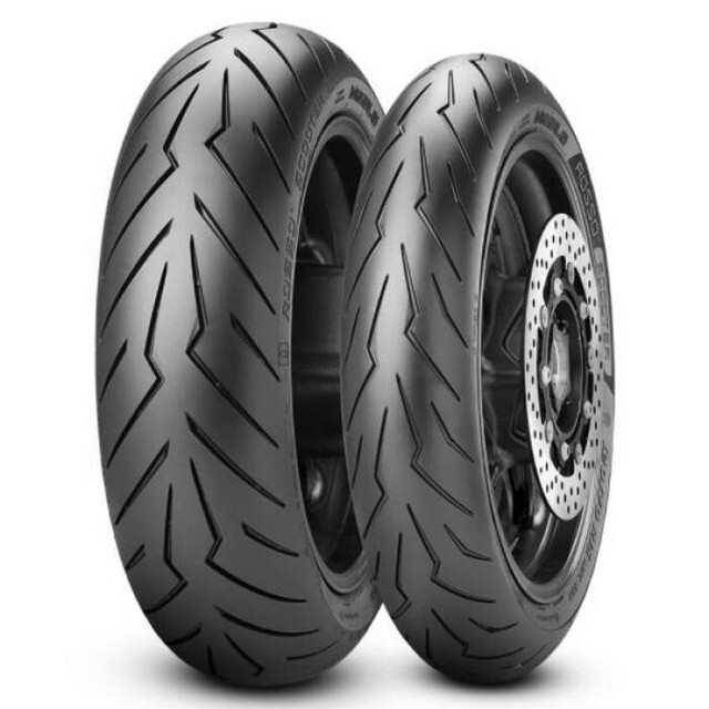 Літні шини Pirelli Diablo Rosso Scooter 90/90 R10 50J-зображення-1