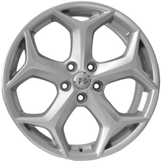 Литі диски WSP Italy Ford (W957) New Delhi R17 W7 PCD5x108 ET50 DIA63.4 (silver shine)-зображення-1