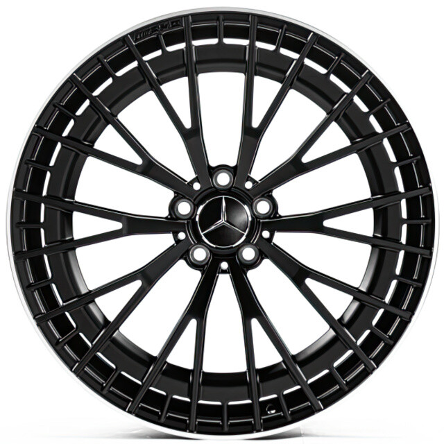 Ковані диски Replica Forged Mercedes (MR0005) R21 W9.5 PCD5x112 ET41.5 DIA66.45 (satin black lip polished)
