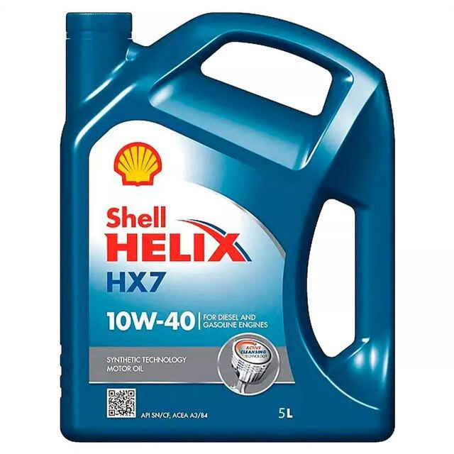 Моторна олива Shell Helix HX7 10W-40 (5л.)