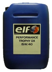 Моторне масло Elf Perfomance Trophy DX CH-4/SJ E3 15W-40 (20л.)-зображення-1