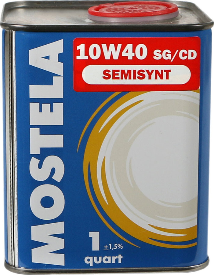 Моторне масло Mostela 4Т SG/SJ 10W-40 (1л.)