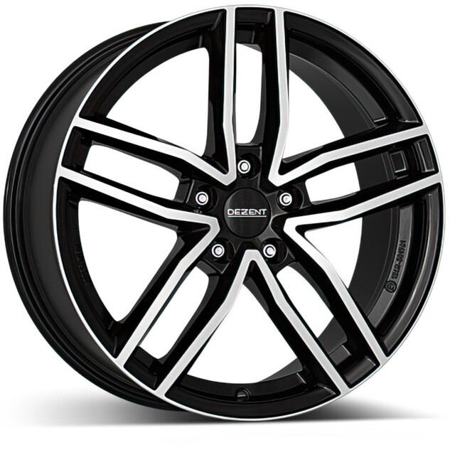 Литі диски Dezent TR R18 W8.5 PCD5x114.3 ET40 DIA64.1 (dark)