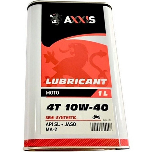 Моторна олива AXXIS Moto 4T 10W-40 (1л.)