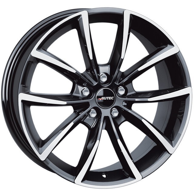 Литі диски Autec Astana R17 W7 PCD5x108 ET50 DIA63.3 (black polished)