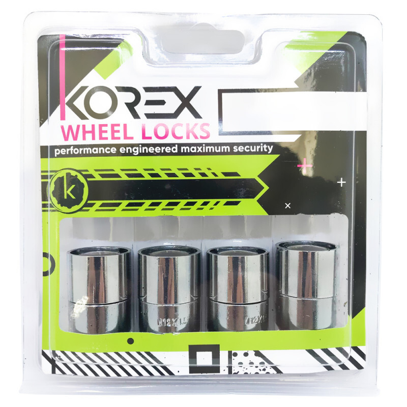 Комплект гайок (секретки) Korex Конус (М12х1.25x36 NEX19-21) Обертове кільце