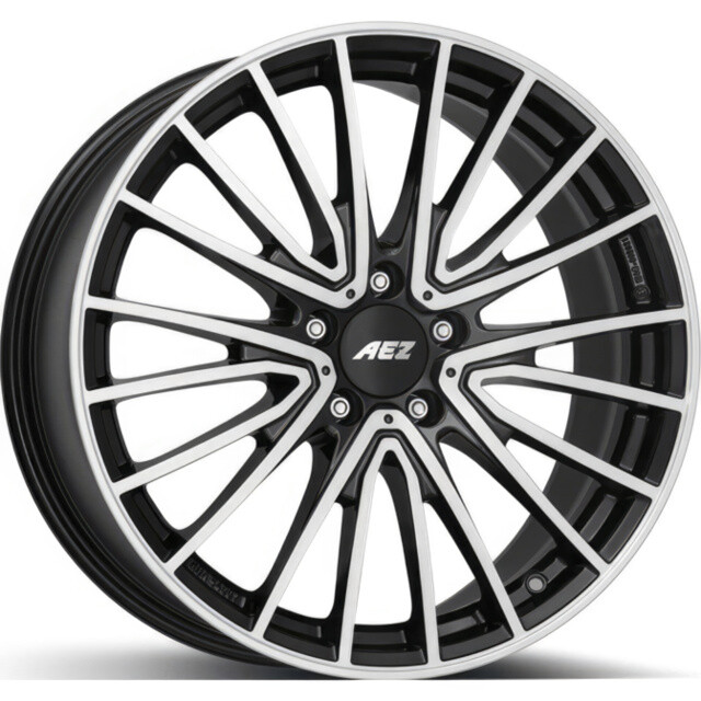 Литые диски Aez Berlin R19 W8.5 PCD5x114.3 ET40 DIA64.1 (black polished lip)