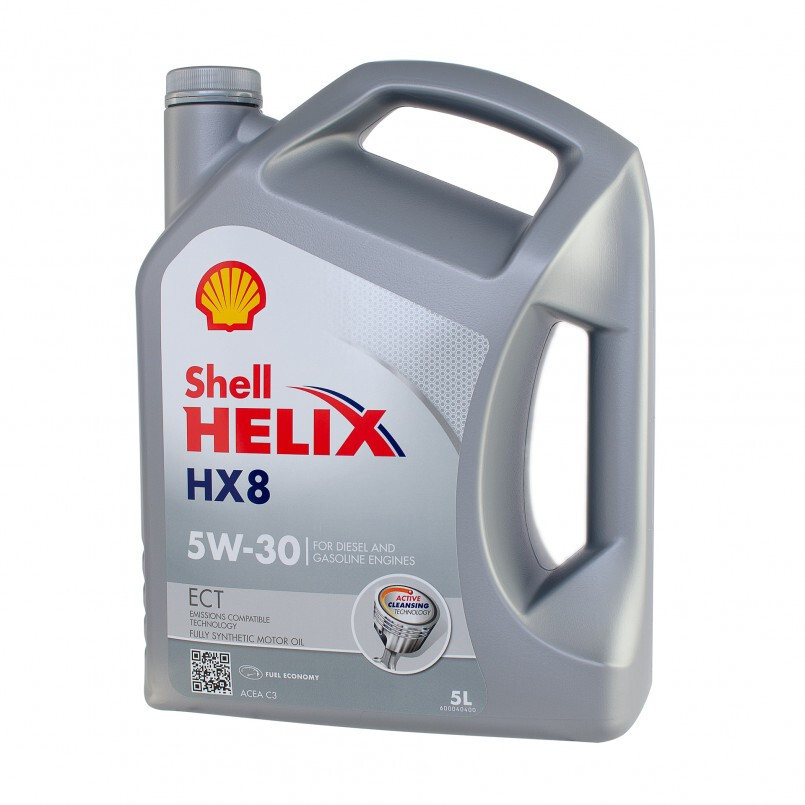 Моторна олива Shell Helix HX8 ECT 5W-30 (5л.)