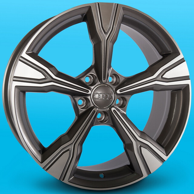Литі диски Replica Audi (GT51263) R18 W8 PCD5x112 ET35 DIA66.6 (BMF)