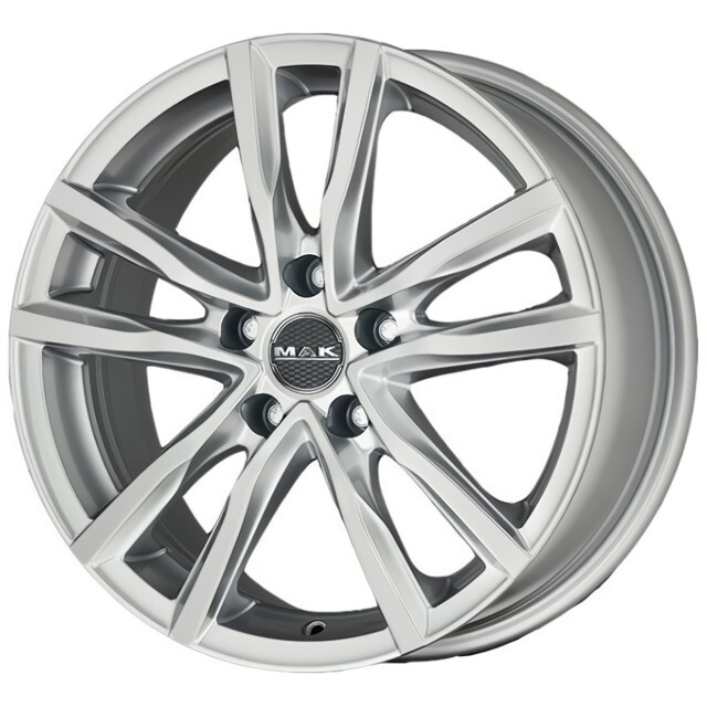 Литі диски Mak Milano R18 W7 PCD5x114.3 ET40 DIA76 (silver)