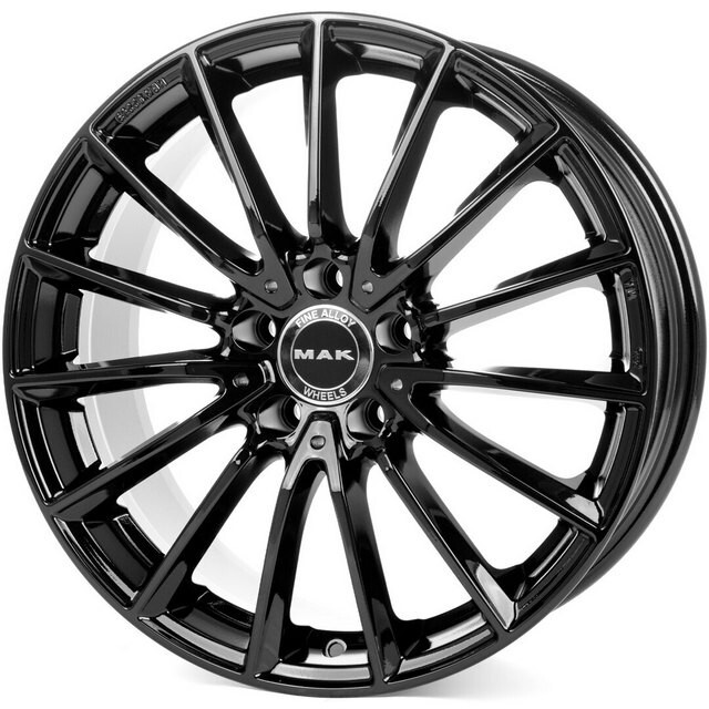 Литі диски Mak Rapp R21 W9.5 PCD5x112 ET37 DIA66.6 (gloss black)-зображення-1