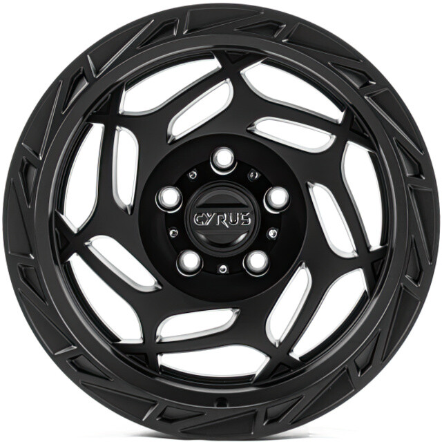 Литі диски Off Road Wheels OW1702 R17 W8.5 PCD5x127 ET-12 DIA71.6 (matt black)-зображення-1