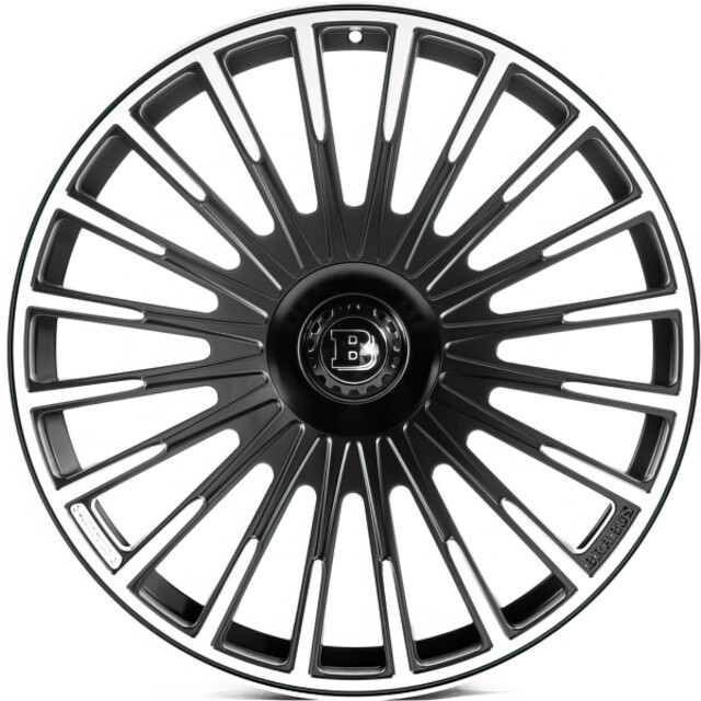 Ковані диски Replica Forged Land Rover (LR-5C) R24 W10 PCD5x120 ET38 DIA72.45 (satin black machined face)-зображення-1