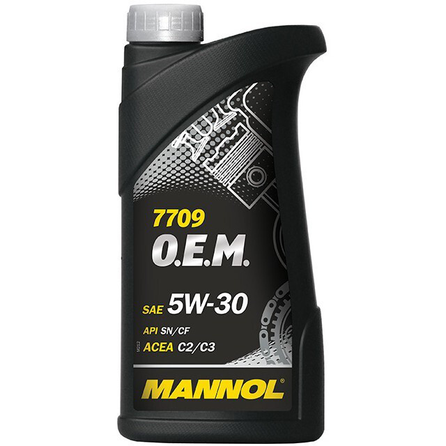 Моторна олива Mannol 7709 O.E.M. for Toyota Lexus SN/CF SAE 5W-30 (1л.)