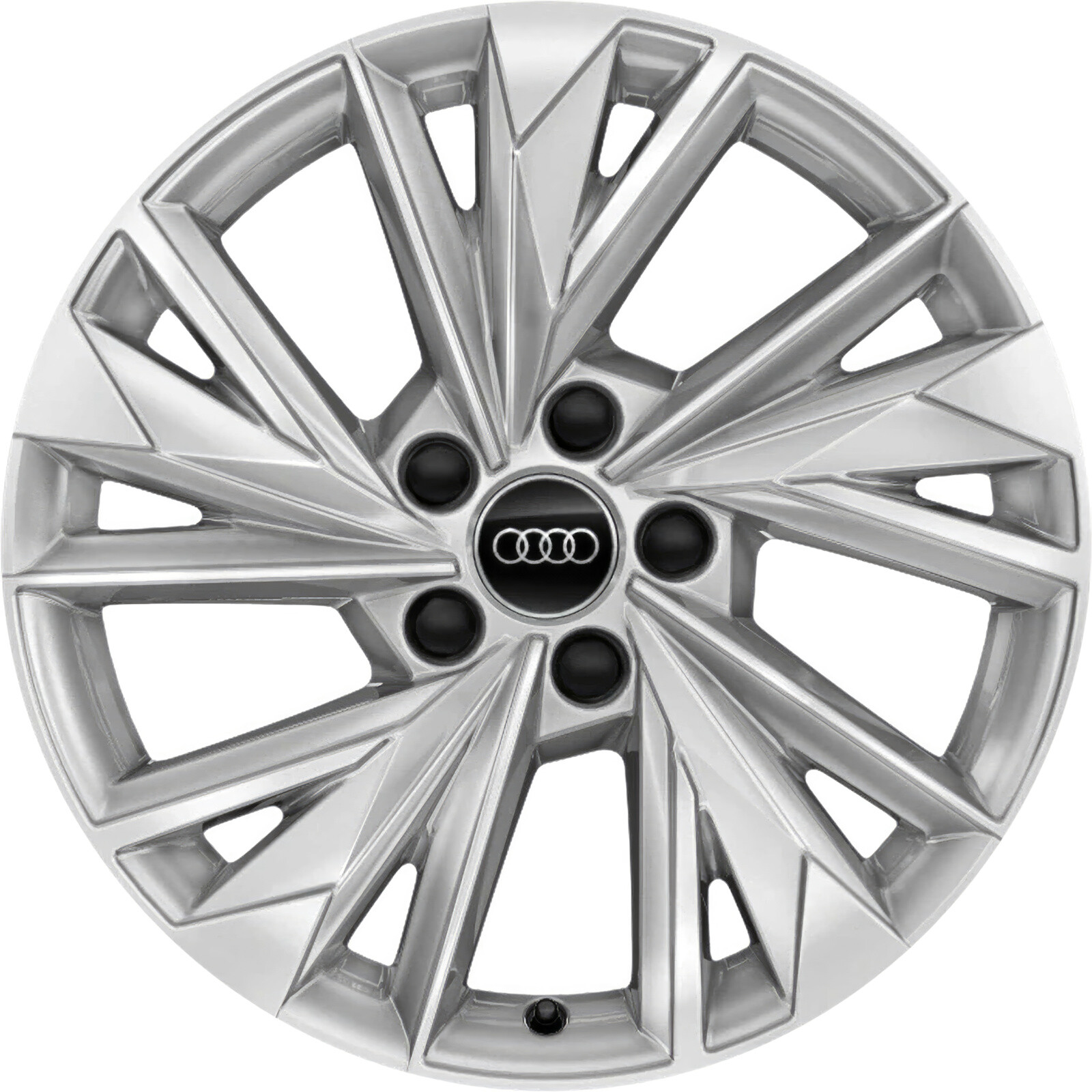 Литі диски Audi OEM 8Y0601025D R17 W8 PCD5x112 ET46 DIA57.1 (diamond silver)