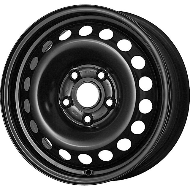 Сталеві диски Steel Skoda R15 W6 PCD5x100 ET38 DIA57.1 (black)-зображення-1