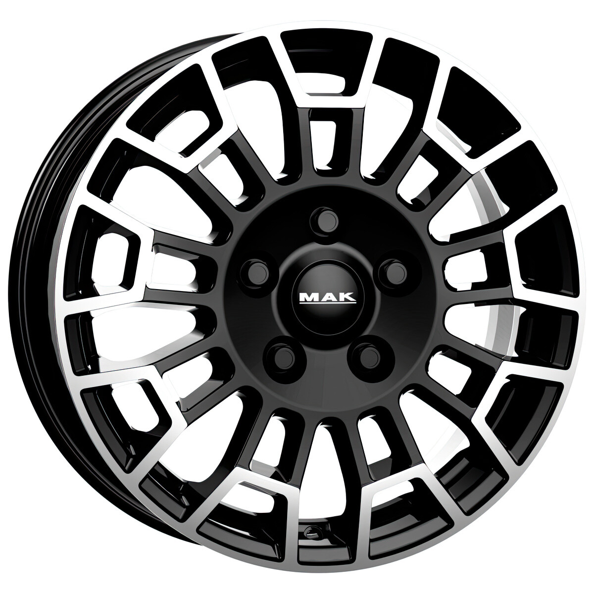 Литі диски Mak Nomad R17 W7 PCD5x112 ET50 DIA66.6 (black mirror)