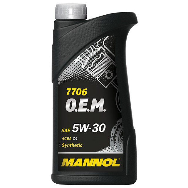 Моторна олива Mannol 7706 O.E.M. for Renault Nissan SAE 5W-30 (1л.)
