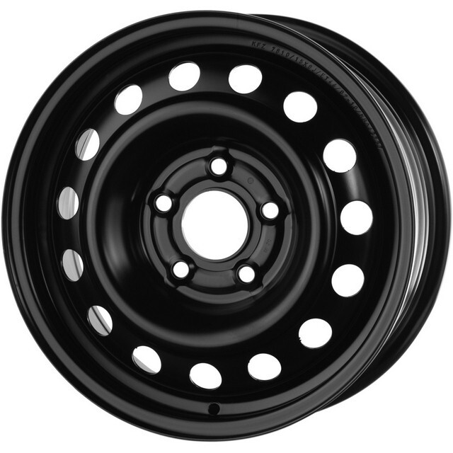 Сталеві диски Magnetto 14000 R14 W5.5 PCD4x100 ET43 DIA60.1 (black)-зображення-1