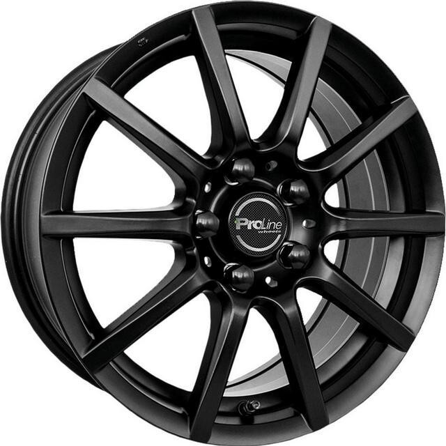 Литі диски ProLine Wheels CX100 R16 W7 PCD5x115 ET38 DIA70.2 (black)-зображення-1